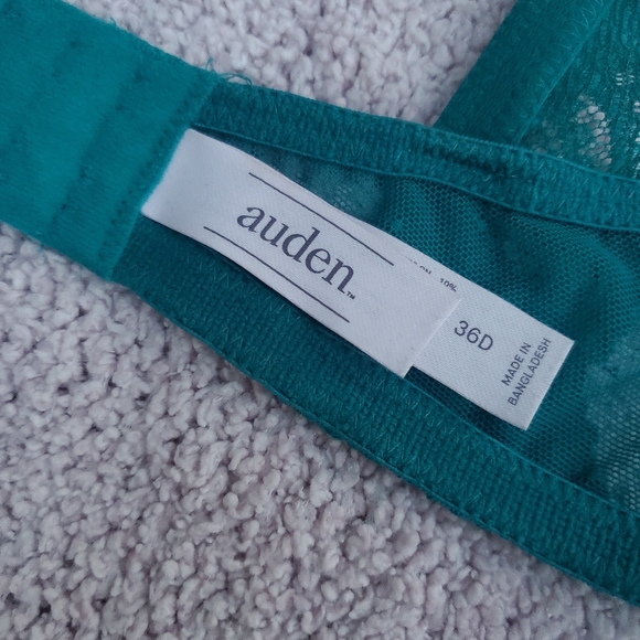 Auden Unlined Lace Bra 36D - Picture 4 of 5